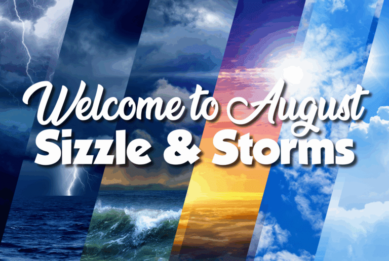 August HVAC maintenance tips graphic from Dixon's Service Company, providing guidance to stay cool and energy-efficient during summer.